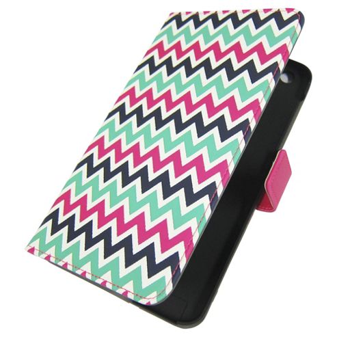 Image of Tesco Hudl 2 Folio Tablet Case - Central Park (green, Red And Black)