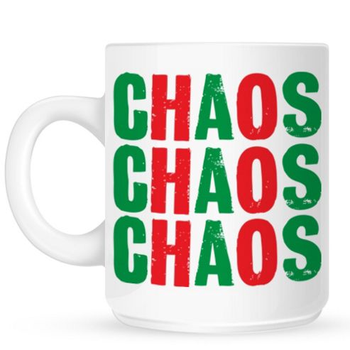 Image of Chaos, Chaos, Chaos 10oz Ceramic Mug