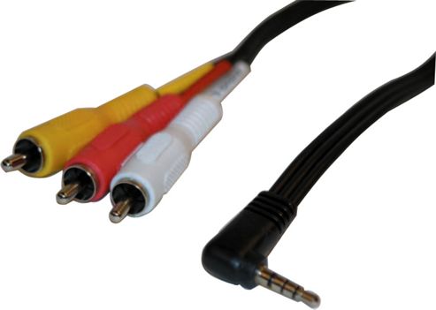 Image of Nikkai Panasonic Camcorder 4 Pole Video Lead Cable 3m