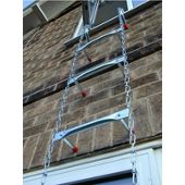 SafEscape 4.58m (15.03ft) Big Hook Fire Escape Ladder