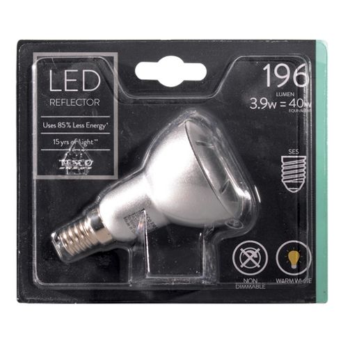 Image of Tesco Led Star 40w R50 Reflector E14 Small Edison Screw Light Bulb