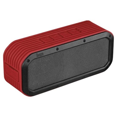 Image of Divoom Voombox Portable Outdoor Bluetooth Speaker, Vermillion Red