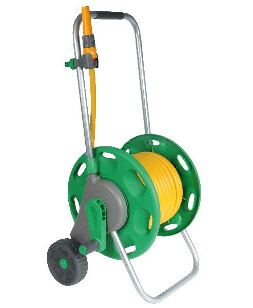 Image of Hozelock 60m Hose Cart, With 30m Multi Purpose Hose And Fittings