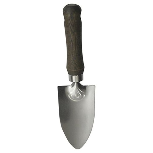 Image of Tesco Wooden Handle Lightweight Hand Trowel