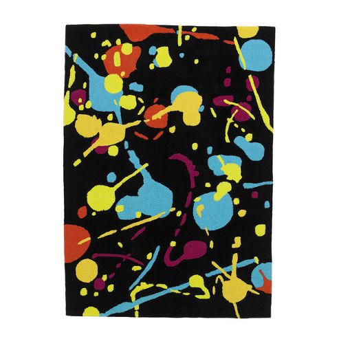 Image of Think Rugs Hong Kong Multi Tufted Rug - 80 Cm X 150 Cm (2 Ft 7 In X 4 Ft 11 In)