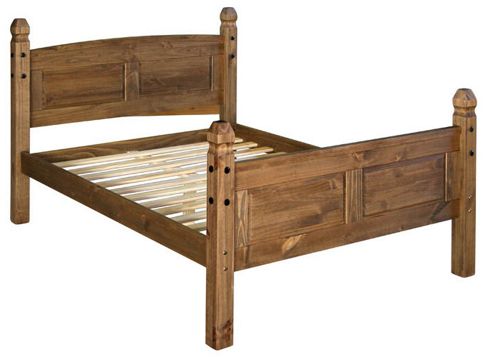 Image of Core Products Waxed Pine King Size Bed