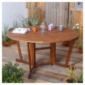 Windsor Wooden Garden Table, Round, 150cm