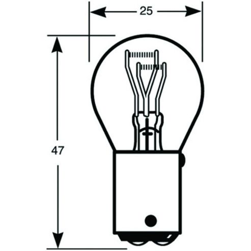 Image of 12v 21/5w Stop & Tail - Red