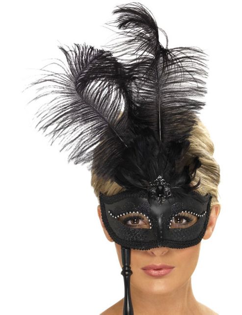 Image of Black Baroque Eyemask