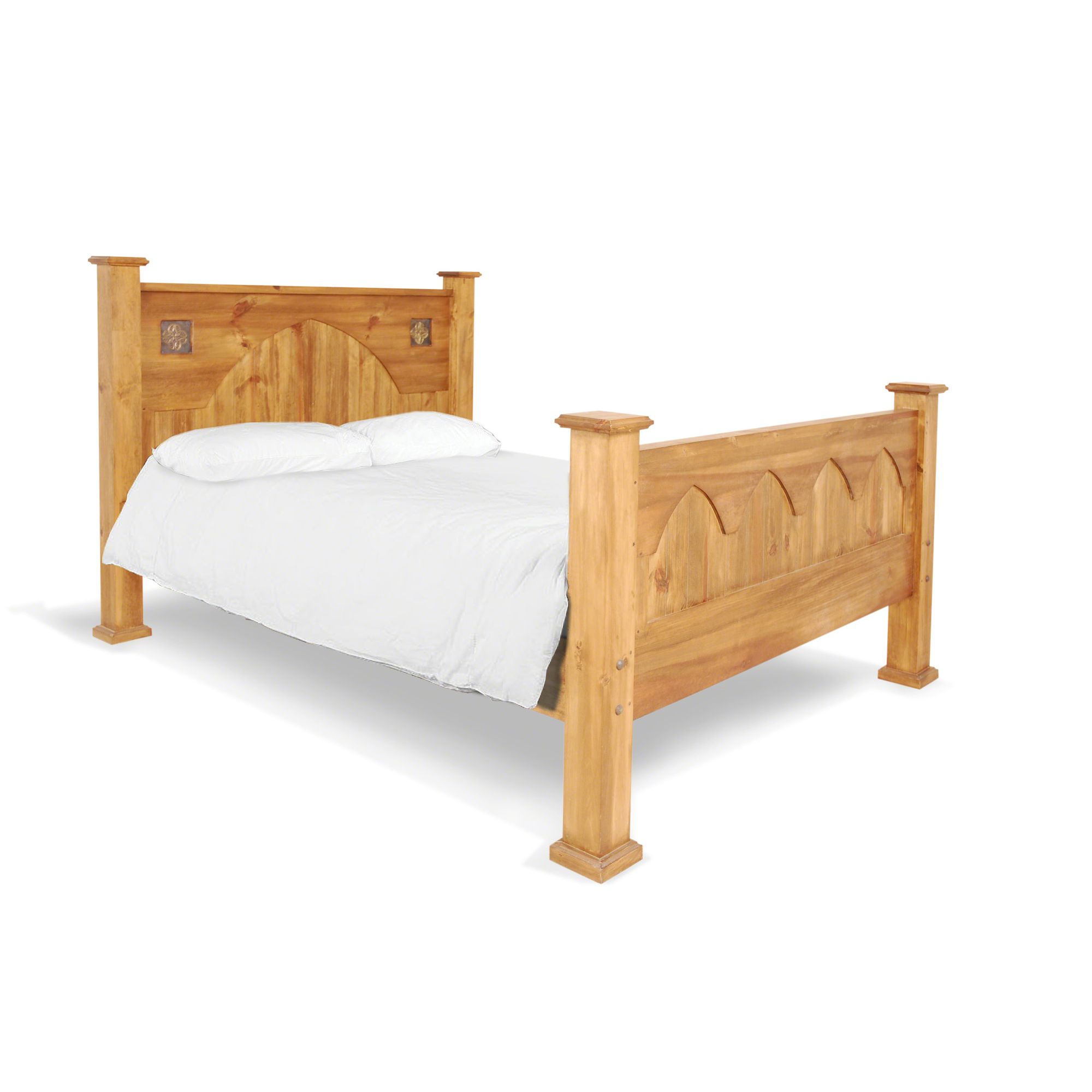 Oceans Apart Vintage Gothic Bed Frame - Double at Tescos Direct