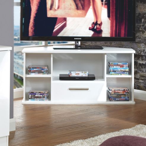 Image of Welcome Furniture Living Room Corner Tv Stand - Noche