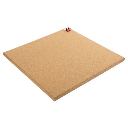 Image of Tesco Frameless Corkboard 40x40cm