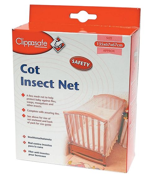 Image of Clippasafe Cot Insect Net Standard Size