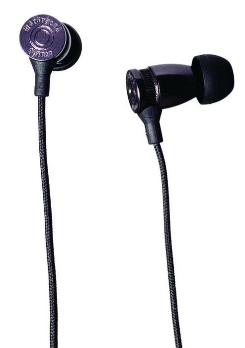 Image of Motorheadphones Overkill Earphones - Black