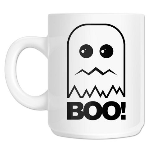 Image of Boo Ghost 10oz Ceramic Mug