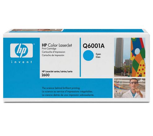 Image of Hp Print Cartridge For Colour Laserjet 2600 Printer -cyan