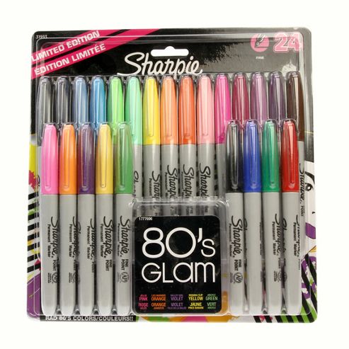 Image of Sharpie 80s Glam Marker 24 Pack