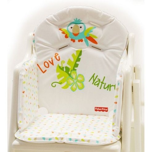 Image of Fisher Price Highchair Insert (animal Of The Rainforest)