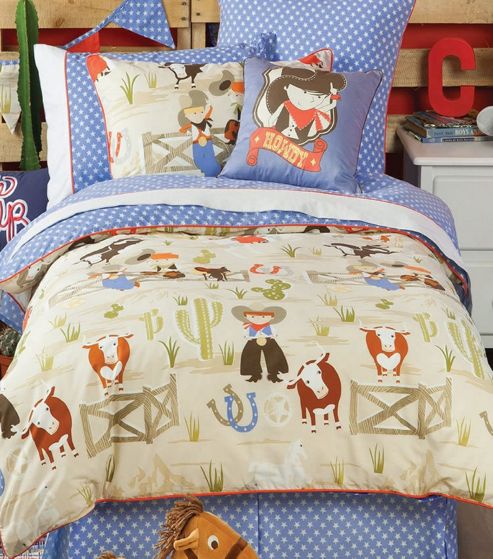 Image of Yeeha Cowboy, Hiccups Double Duvet - 100% Cotton