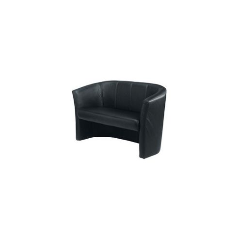 Image of Jemini Tub Fabric Chair 2 Seat Claret Kf03526