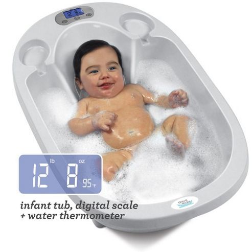 Image of Aquascale 3-in-1 Digital Baby Bath