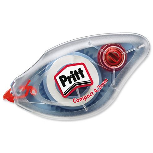 Image of Pritt Compact Correction Roller Write-on Or Type-on 4.2mmx8.5m Ref 680835 [pack 10]