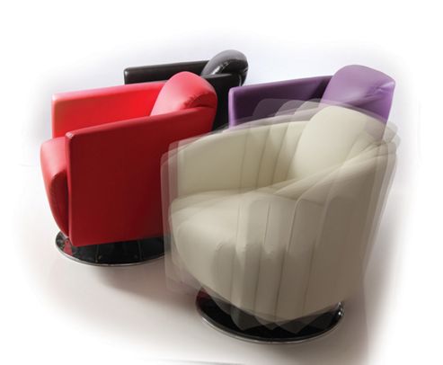 Image of Wilkinson Furniture Pluto Swivel Tub Chair - Ivory