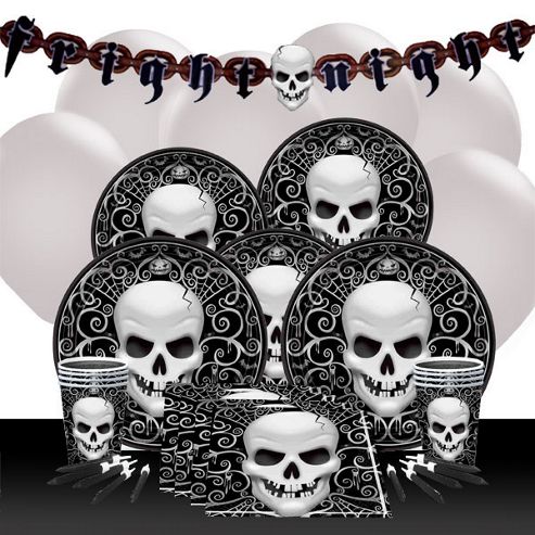 Image of Fright Night Party Deluxe Party Pack For 8