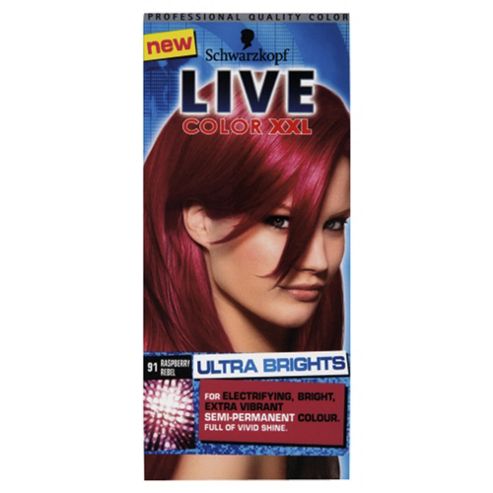Image of Schwarzkopf Live Color Xxl Ultra Brights 91 Raspberry Rebel