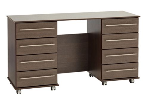 Image of Ideal Furniture New York Double Dressing Table - Beech