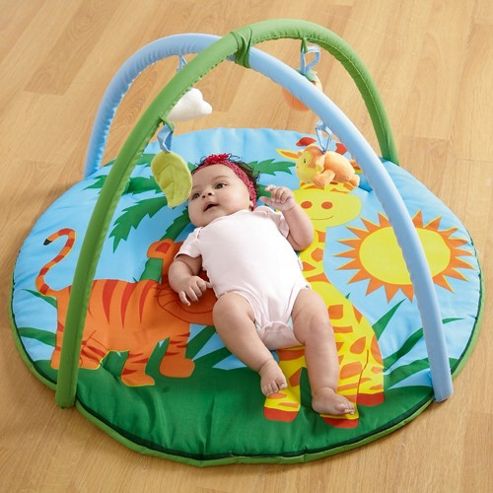 Image of Tippitoes Safari Jungle Playmat & Gym