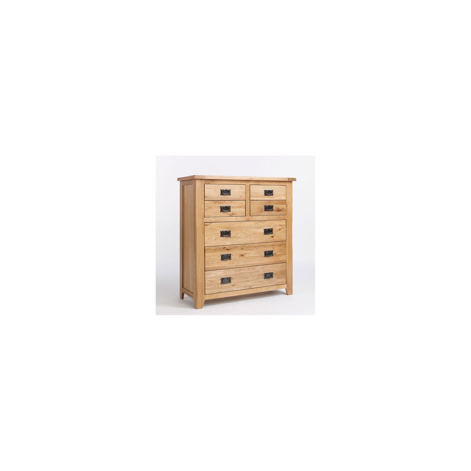 Ametis Westbury Reclaimed Oak Four Over Three Drawer Chest at Tesco Direct