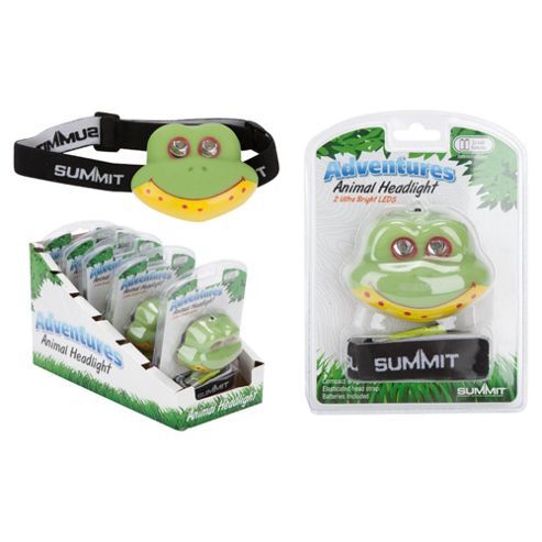 Image of Summit Adventures Led Animal Headlight Torch, Frog