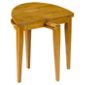 Julian Bowen Consort Dining Table with Flap in Honey Pine - 91cm