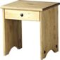 Home Essence Corona Dressing Table Stool in Distressed Waxed Pine