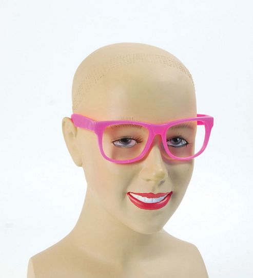 Image of Pink Frame Glasses