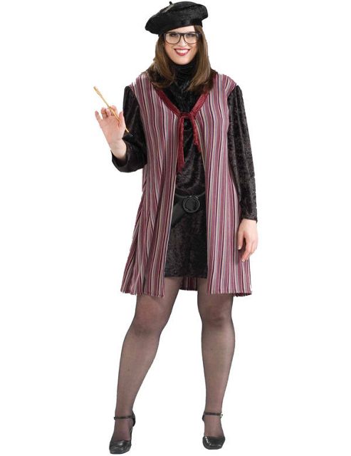 Image of Women's Beatnik Costume (plus Size)
