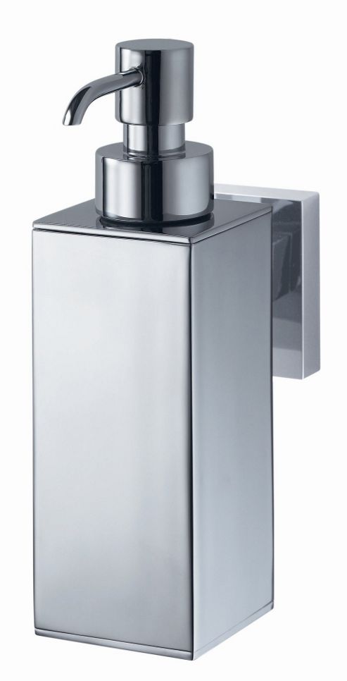Image of Haceka Mezzo Metal Soap Dispenser In Chrome