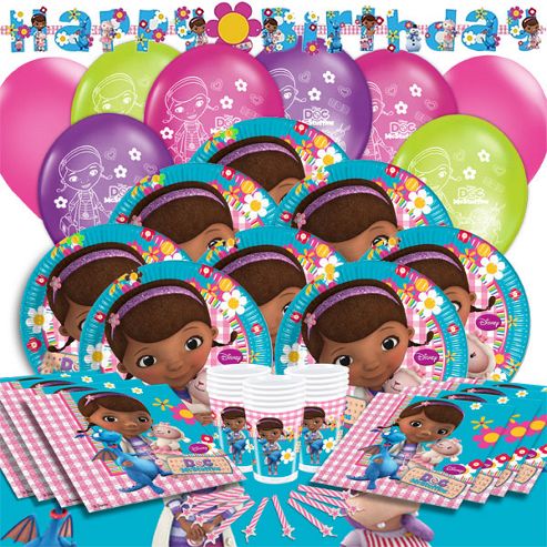 Image of Doc Mcstuffins Party Pack For 16