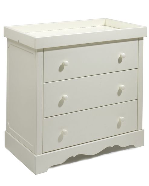 Image of Mee-go Sleep Dresser And Changer - Off White (ivory)