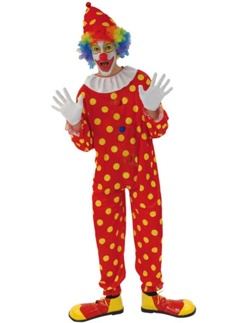 Image of Bobbles The Clown Outfit Extra Large