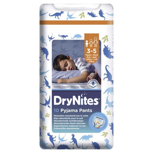 Image of Huggies Drynites Pyjama Pants - 3-5 Years - Boy - 10 Pack