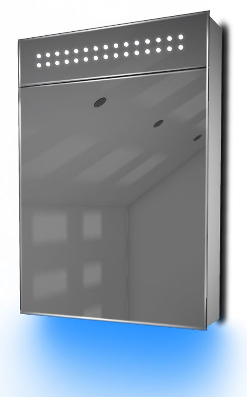 Image of Ambient Audio Bathroom Cabinet With Bluetooth, Shaver Socket & Sensor K115baud