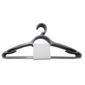 Tesco 20pk Plastic Silver Adult Hangers