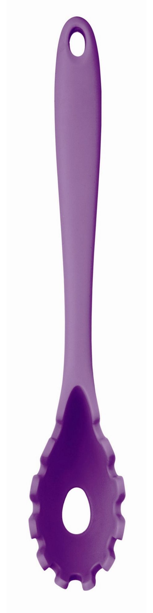 Image of Colourworks Silicone 28cm Pasta Server Purple