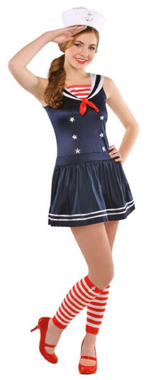 Image of Sailor Sweetie - Adult Costume Size: 10-12