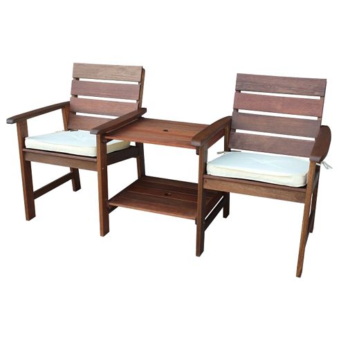 Image of Somerset Shorea Timber Partner Bench
