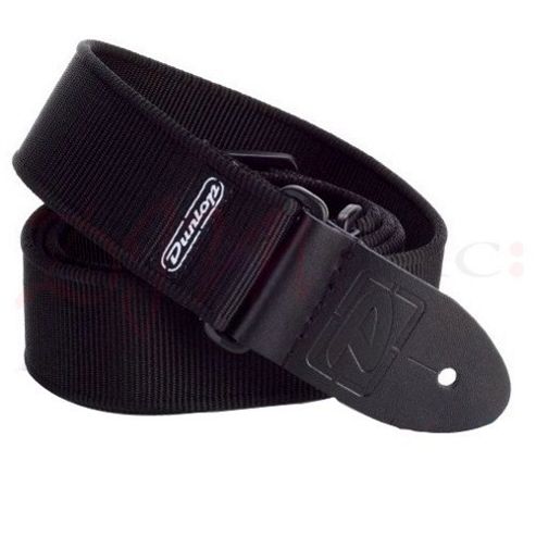 Image of Jim Dunlop Solid Black Strap