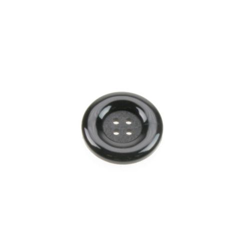 Image of Dill Buttons 23mm Round - Black