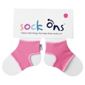 Sock Ons Fuchsia 0-6 month